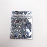 Cosmetics Grip Seal Bags Twinkling Stars Laser Film 30-150 Micron Thickness for sale
