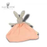 ODM OEM Soft Plush Baby Comforter Animal Security Blanket 30cm