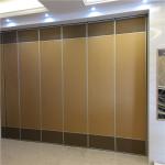 Fire Resistant Office Folding Sliding Partition Walls Acoustic Collapsing Operable Partition for sale