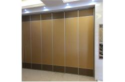 China Fire Resistant Office Folding Sliding Partition Walls Acoustic Collapsing Operable Partition supplier