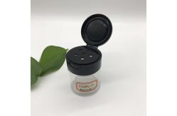 China 70ml Transparent Empty Mini Spice Jars With Hole In Cover , Plastic Food Bottles supplier