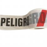 Custom Non Adhesive PE Warning Barrier Tape Road Blocking Safety Maker Caution Tape