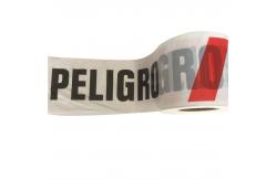 China Custom Non Adhesive PE Warning Barrier Tape Road Blocking Safety Maker Caution Tape supplier