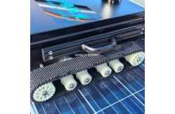 China Physical Cleaning Principle Innovative Solar Panel Maintenance Robot Smart Solution supplier