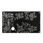 HASL Copper Clad Circuit Board Black Solder Mask 2.4mm Fr4 Pcb Board for sale