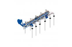 China Precise Control 1200W Brick Thermal Machine Heavy Oil Burner Two 1000L Transfer Tanks supplier