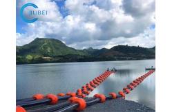 China Customized Floating HDPE Pipe With Elongation At Break 400% Performance supplier