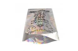 China Holographic Packaging Stand Up Zipper Pouch Bags Customization Printed Plastic supplier