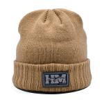 Autumn and Winter Solid Color Woolen Hat Cold proof, Fashionable, and Warm Customized Logo beanie Hat for sale