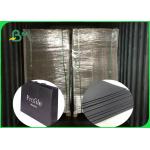 350PT No White Spots On The Surface No Fade  Black Stiff Paperboard For Gift Box for sale