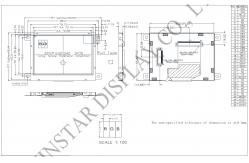 China 3.5'' 320*RGB*240 SSD1963 Wide Temperature TFT LCD Module supplier