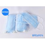 Protective 3 Ply Non Woven Face Mask Disposable Against Viruses For Personal Health for sale