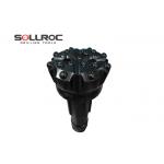 QL50 DTH Drill Bits Flat Face Spherical Button For Hard Rock , Good Penetration Rates for sale