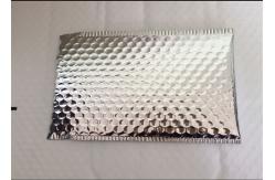China Self Seal Silver Metallic Bubble Mailers , Bubble Wrap Envelopes Recyclable supplier