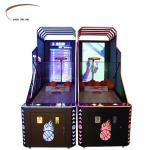 Big LCD Arcade Basketball Shooting Machine With Video Screen 250*110*257cm