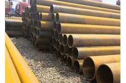 China EN10210 Standard Longitudinal Seam Welded Steel Pipe with 5.8m-12m Length supplier