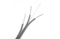 China Single Core Optic FTTH Drop Cable LSZH Outer Jacket Materail supplier