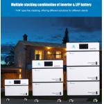 Stackable Solar Energy Storage Off Grid On Grid Home Indoor Use