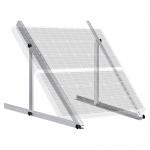 Adjustable Angle Solar Panel Tilt Brackets Rooftop Installation for sale