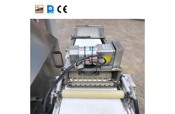 China Stainless Steel Roller Egg Roll Production Line With PLC Control System supplier