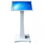 White Self Ordering Kiosk , 22 Inch All In One Digital Signage For Restaurant for sale