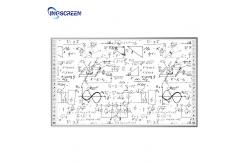 China CE  86 Interactive Whiteboard Smart Board Touch Screen Digital Signage Dual System supplier