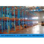 Powder Coated Selective Drive In Pallet Rack High Density Q235B Steel
