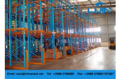 China Powder Coated Selective Drive In Pallet Rack High Density Q235B Steel supplier