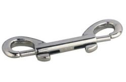 China Double Eye Snap hook Bolt Snap hook Zinc Alloy Snap Hook dog hook supplier