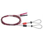 Resusable EMG Sensory Finger Loop Electrode , Twisted Pair Stimulation Electrode Blank-Red for sale