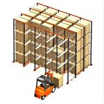 Distribution Center Drive In Pallet Rack , High Density Racking System