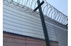 China Protective Spike Net 4mm Anti Climb Security Fencing 358 Guardrail supplier