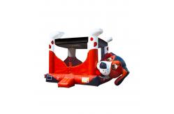 China Dog Theme Inflatable Bouncy Castle Double Stitching Rentals supplier