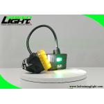 China 15000lux ABS LED Cap Lamp Underground Mining Semi Cord Coal Mining Cap Lights manufacturer
