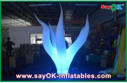 China 3 M Large Inflatable Led Lighting Ground Oxford Cloth Promote supplier