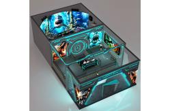 China VR Track Cinema Interactive Digital Projection Theater Simulator supplier