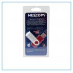 Colorful PVC USB Blister Card Packaging For Single USB Packing for sale