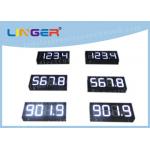 IP65 Waterproof Digital Gas Price Signs Customized Design Installation for sale