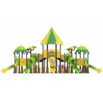 ODM Outdoor Playground Equipment Plastic Playhouse With Slides for sale