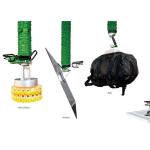 Black Vacuum Tube Lifter With Handler Control System And Suction Cup Lifting Mechanism