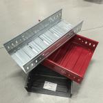 50mm Galvanised Cable Tray Fire Resistance UL94 V-0 And Accessories Covers For Easy Installation for sale