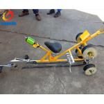 Inspection trolleys and overhead lines bicycles for two bundle conductors