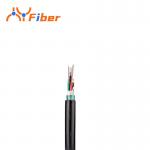 China 4/8/12 Core Non Metallic Reinforced Electrical Cable Buried Double Sheath GYFTA53 for sale
