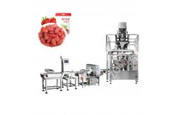 China PLC Control Zipper Bag Rotary Packing Machine Dehydrated Fruit Vegetable Weighing supplier