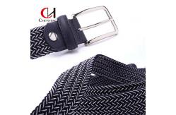 China ODM Woven Elastic Belt Needle Buckle canvas Braided Belt supplier