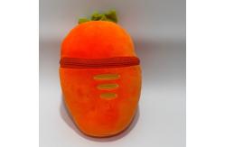 China Customizable Cute Stuffed Plush Toys With Zippers Carrots-shaped rabbits supplier