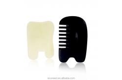 China Class II Buffalo Horn Jade Guasha Tools Set with oil Massage supplier