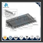 outdoor stadium grandstand permanent grandstand seating with fixed base for sale