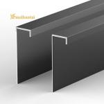 Irregular Shaped Grade 304 Stainless Steel Tile Trim Decorate Wall Edge 3048mm Length for sale