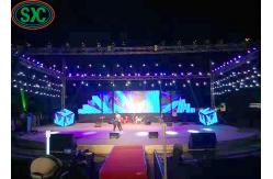 China P6 Outdoor Hanging LED Advertising Billboard / CE RoHs Led Video Screen Panel supplier